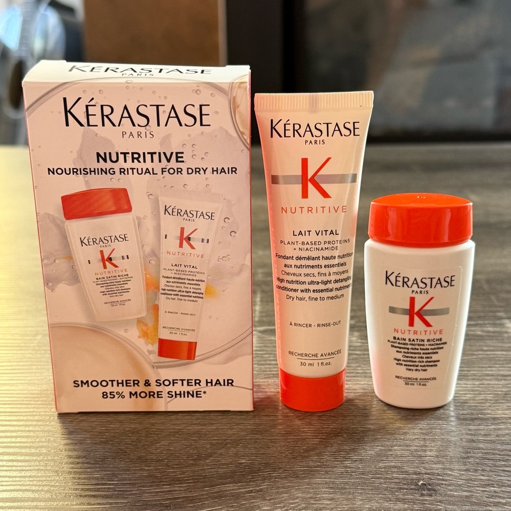 Kerastase Nutritive Nourishing Ritual For Dry Hair Travel Set